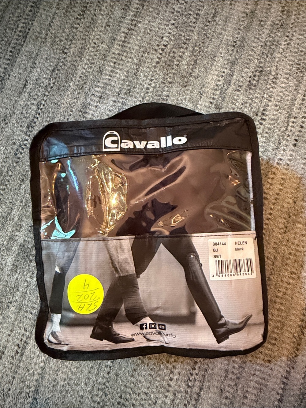 Cavallo "Helen" Black Polo Wraps- Great Condition